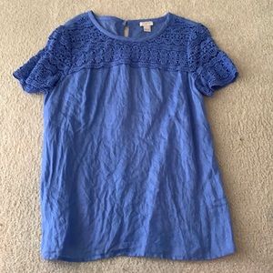 J. Crew short sleeve blouse